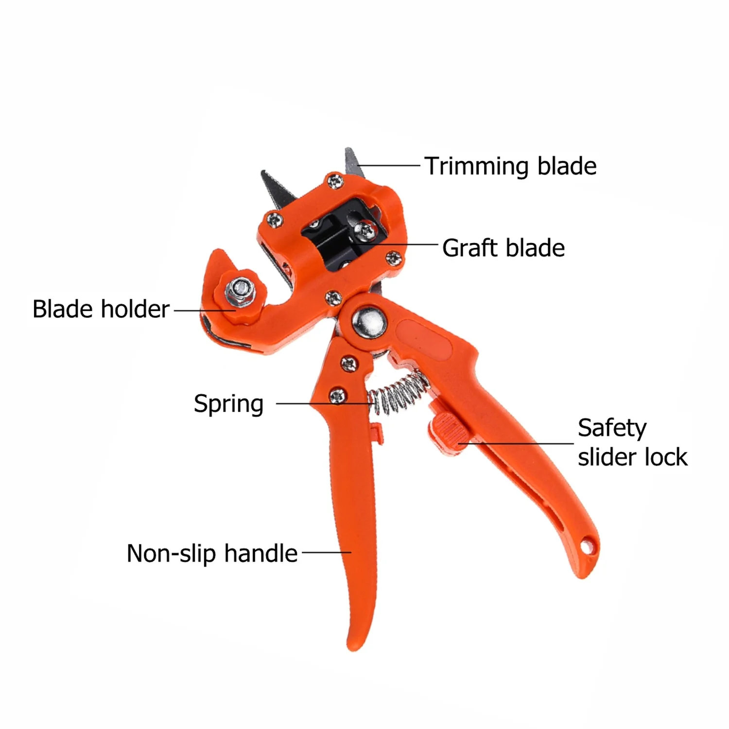 Grafting Tools Pruner Kit for Fruit Tree Shears Scissors Orchard Garden Household Professional Farming Chopper Cut Tapes