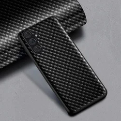 Carbon Fibre Shockproof Slim Case for Samsung Galaxy A15 A25 A35 5G Non-Slip Full Body Protective Phone Case