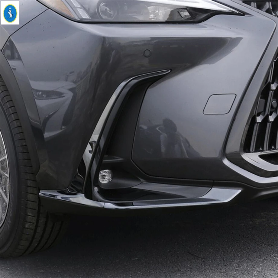 Front Bumper Corner Protect Strip Fog Lights Lamps Eyelid Cover Trim Accessories For LEXUS NX 260 350h NX260 NX350h 2022 - 2024