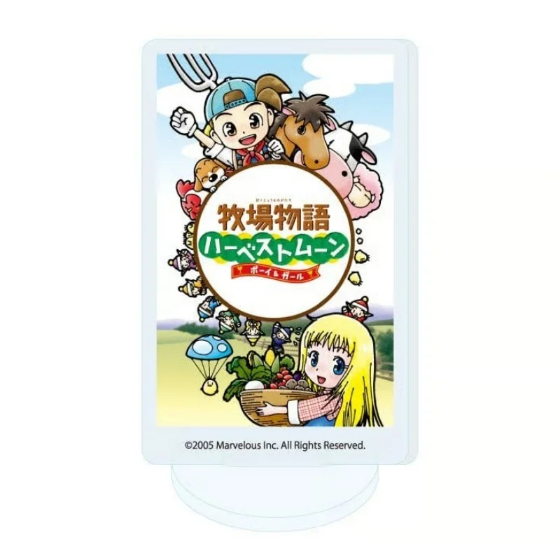 Lovely Products 2026 Acrylic Standing Sign Board Keychain Anime Game Story of Seasons Desk Decor Gifts 15CM Hart/Tita/EdaRaeger