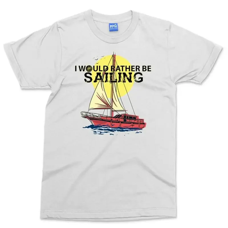 Funny Sailing T Shirt Sailor Boating Yacht Club Sea Ocean Lover