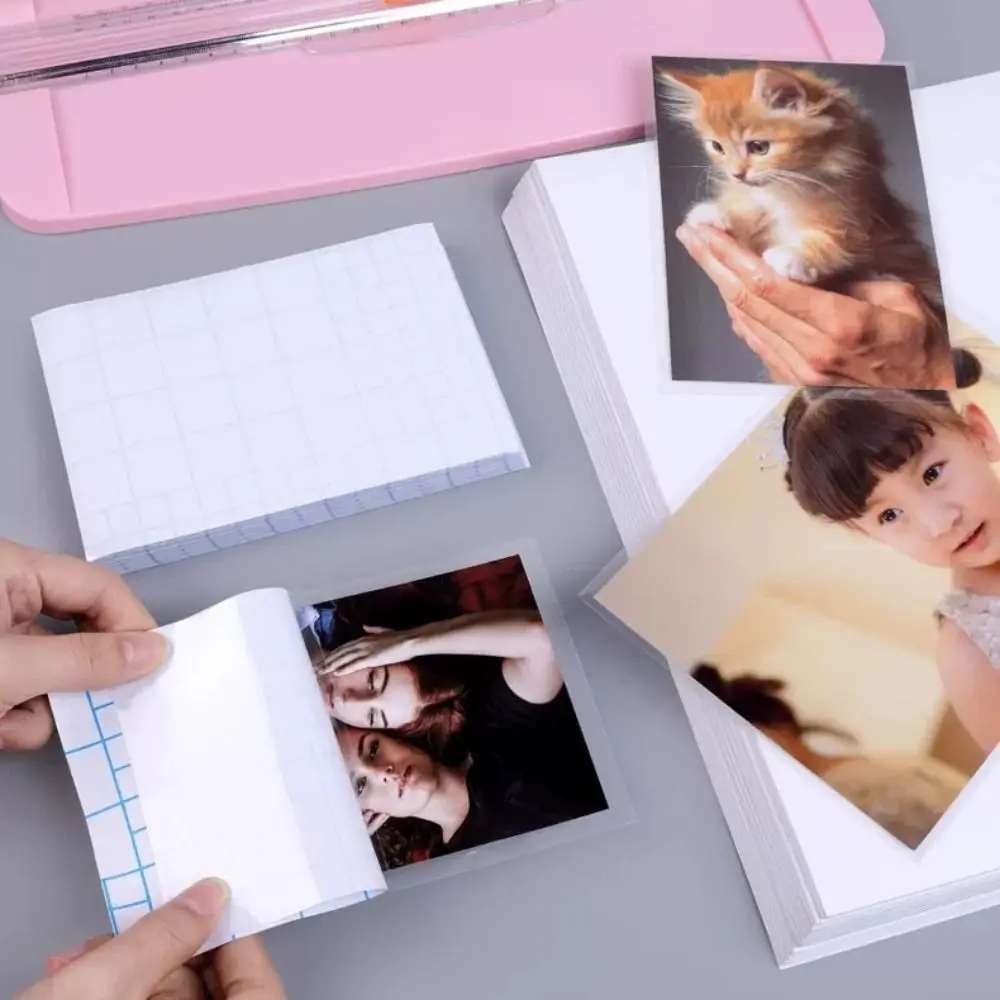 

New A4/A5/A6 Cold Laminating Film Clear Waterproof Glossy Film Non-Printable Vinyl Laminating Film Office&Home Use