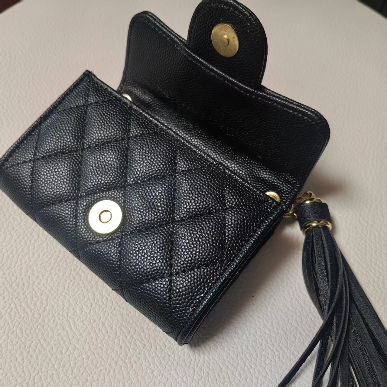 

Wallet Women Ladies Mini Tassel Wallets Cute Short Card Holder Lovely Pu Leather Coin Purse Female Hand Wallet