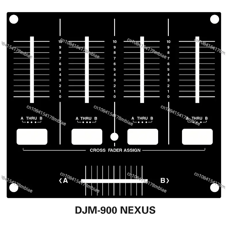 Pioneer Mixer DJM-900 NEXUS SRT NXS2 Fader Panel Protection Film(the Product Is Only Self-adhesive Film