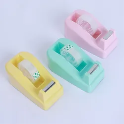 1 pc Tape cutter colorful color suitable for packaging office home school convenient