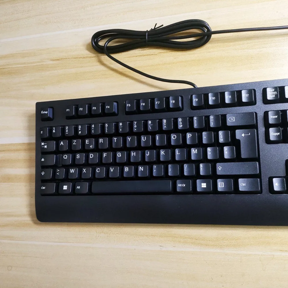 For Lenovo French Layout USB Wired High Profile Keyboard sk-8827 (002)