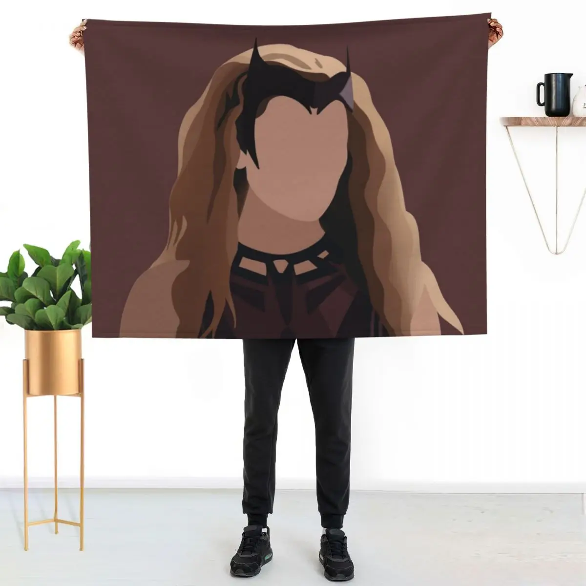 

Wanda Throw Blanket Cozy Throw Blanket for Bed Sofa Chair