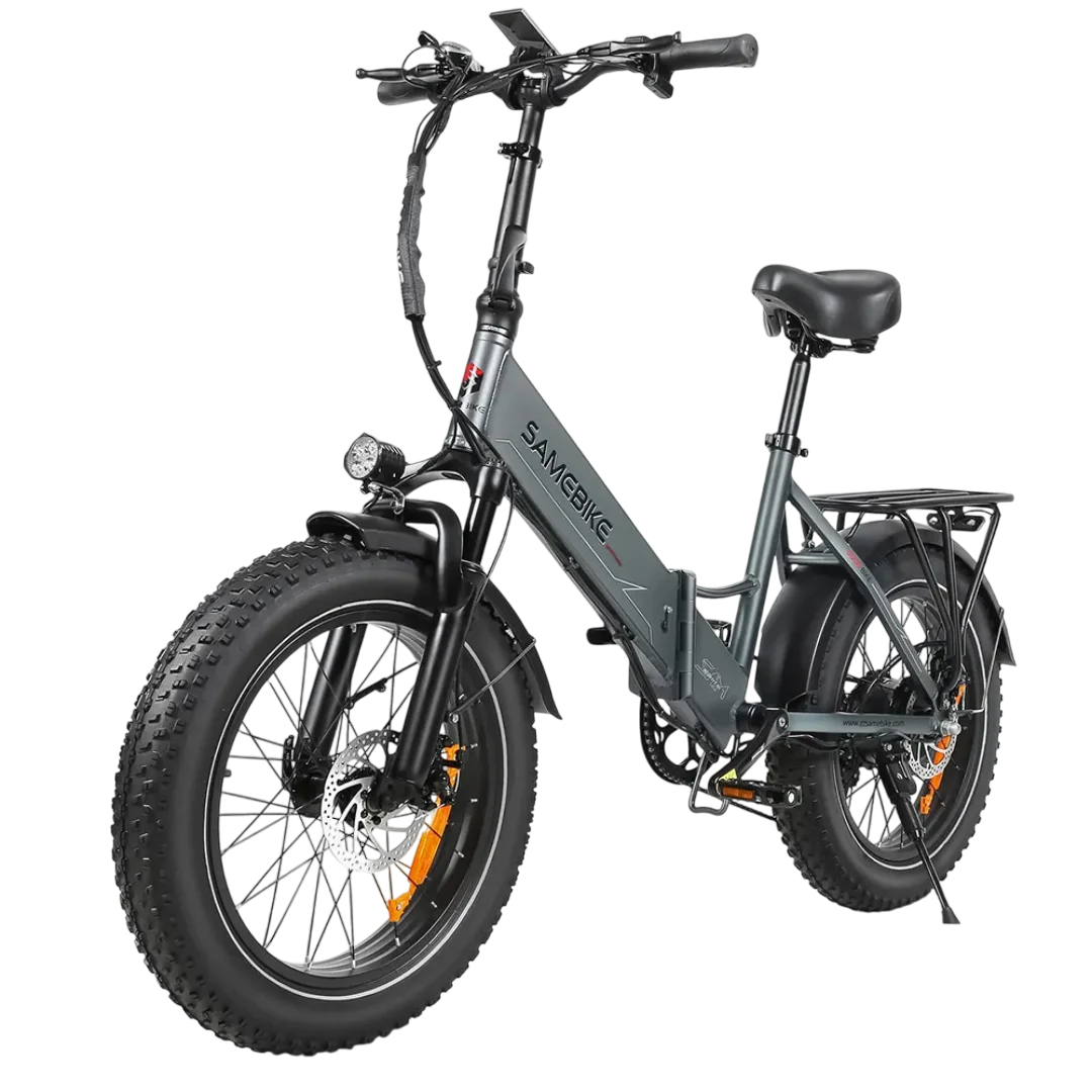AliExpress SAMEBIKE Electric Bicycle 750W Motor 48V13AH Lithium Battery Smart Card Electric Bike Adult 20*4-Inch Tire Folding Riding E-bike