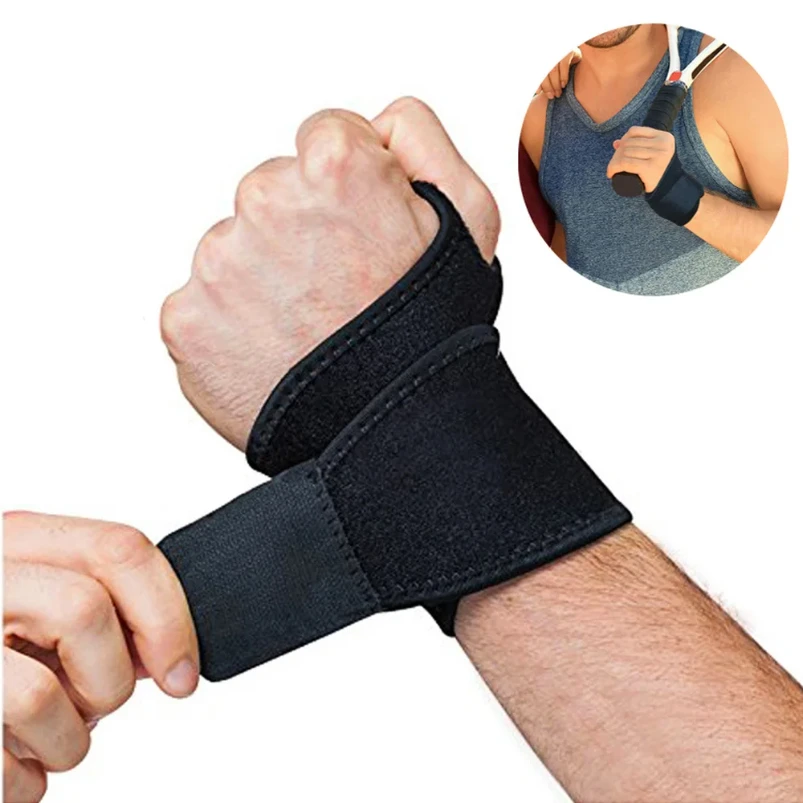 

Gym Wrist Band Sports Wristband New Wrist Brace Wrist Support Splint Fractures Carpal Tunnel Wristbands for Fitness