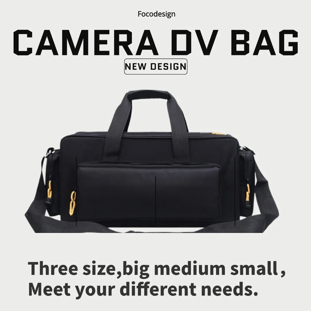 Camera Bag VCR Video Shoulder Camcorder DV Case Pouch For Sony Photo Reporter Large Professional Photographer Journalists Bag