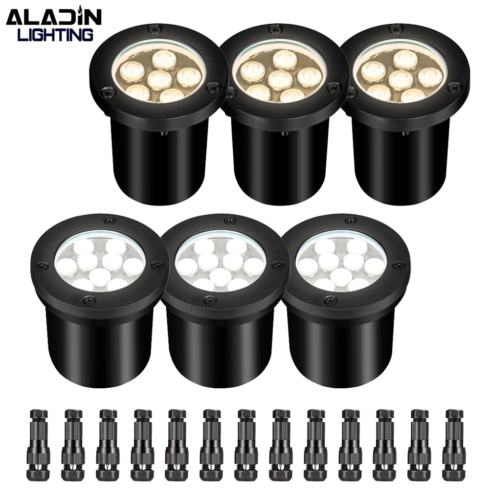 

Aladin 6W 9W Led in-ground Outdoor Spotlight Lawn Lamp Underground Garden Fixture Yard Lighting Landscape Security Lights