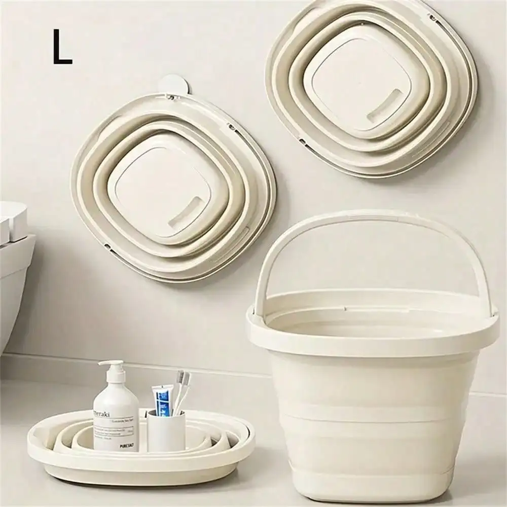 

Thickened Plastic Folding Bucket: Portable for Car, Home & Outdoor Activities