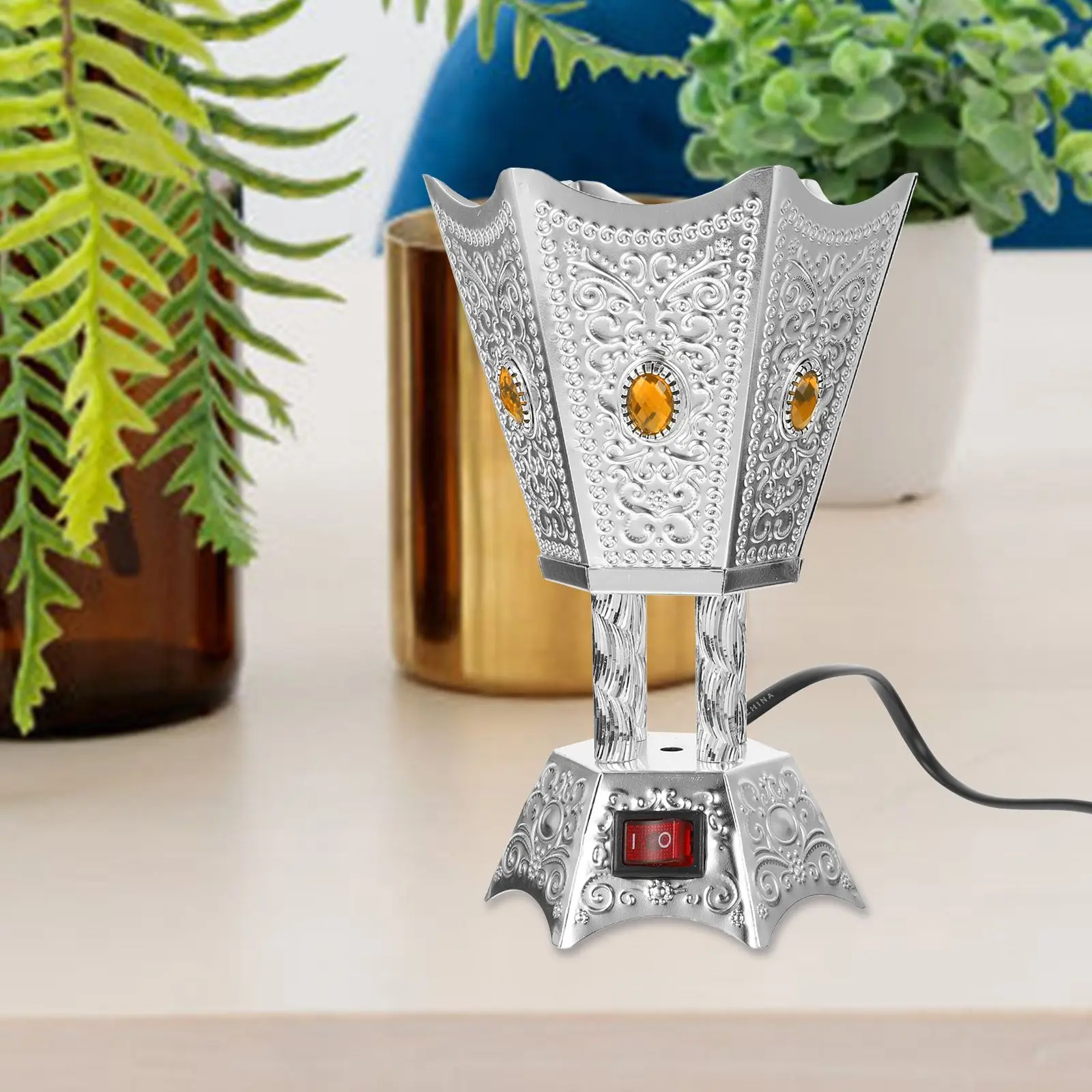 Plug-in Räuchergefäß, Räucherstäbchenhalter, Naher Osten, dekoratives elektrisches Eisen, Räucherstäbchen