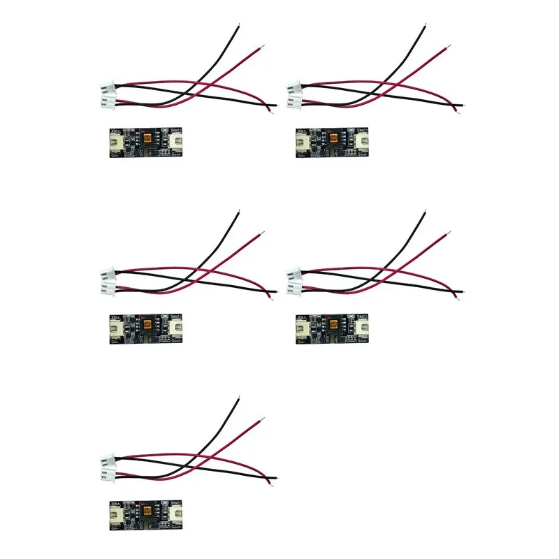 CHCH 5X DC-DC Isolated Power Module With XH2.54 Terminal Wires Wide Voltage Input 3-36V Output 5V Power 5W