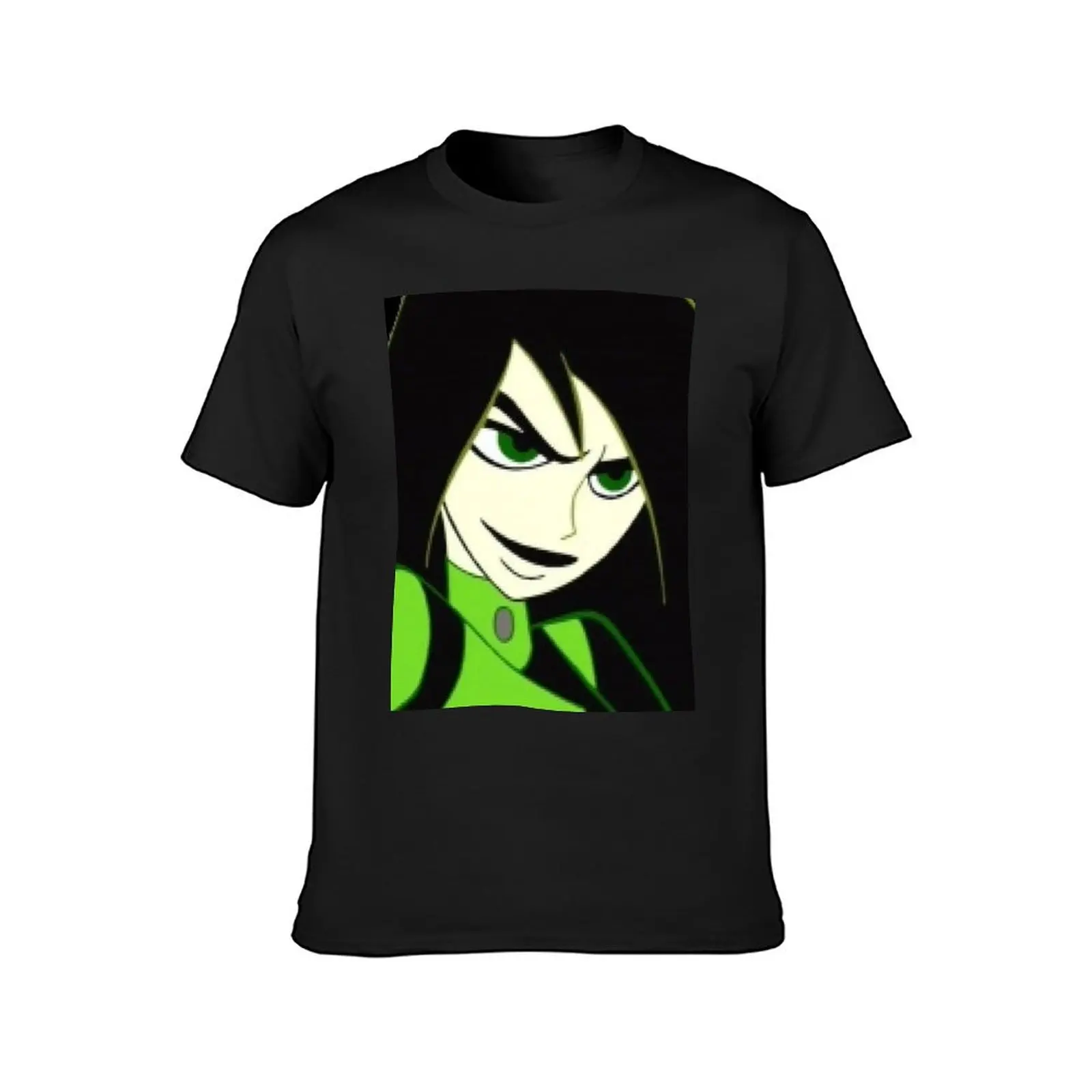 Shego - Smirk T-Shirt summer tops oversizeds sweat anime clothes Men's t-shirts