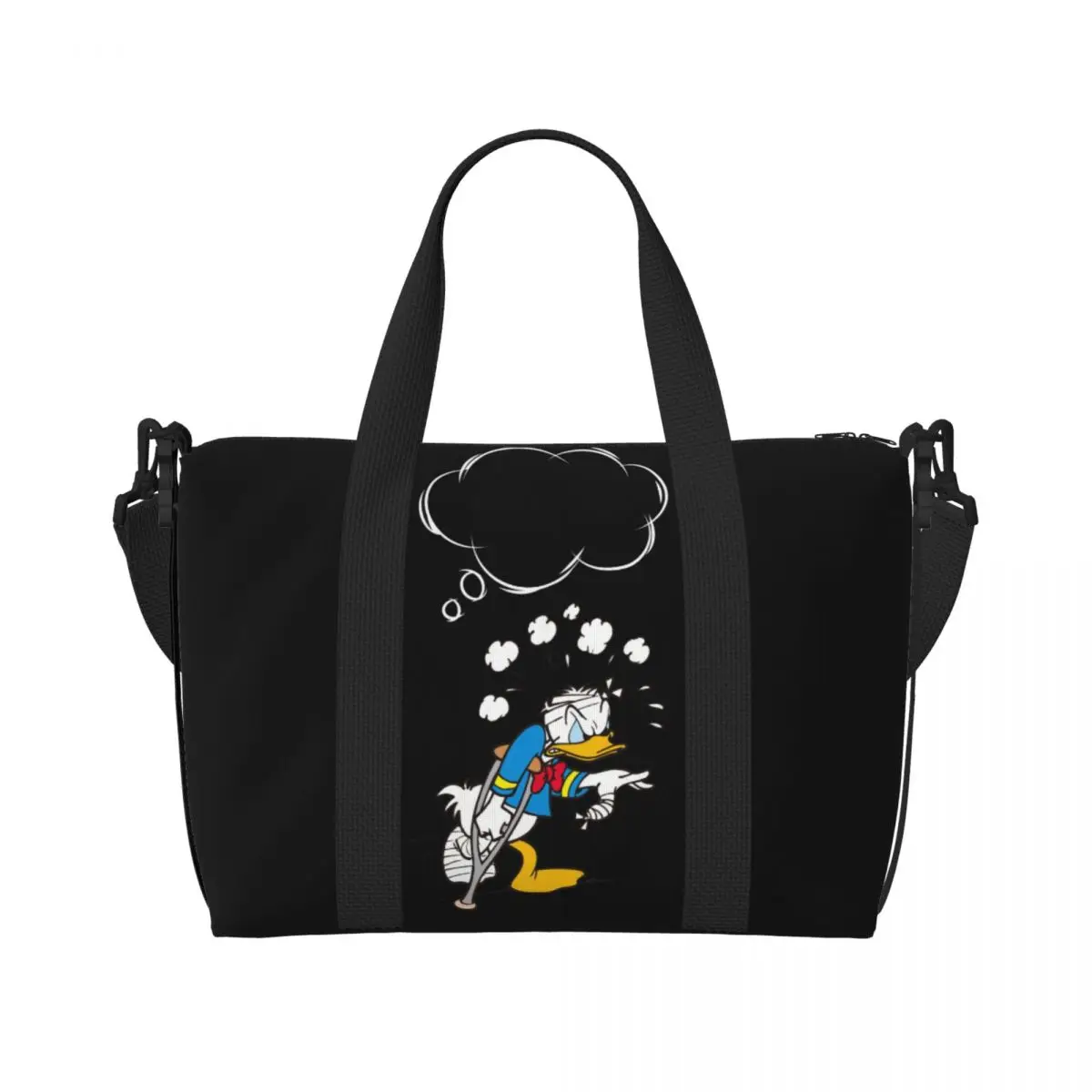 bolsa-de-praia-personalizada-donald-anime-duck-para-mulheres-grande-compartimento-para-praia-academia-e-viagens