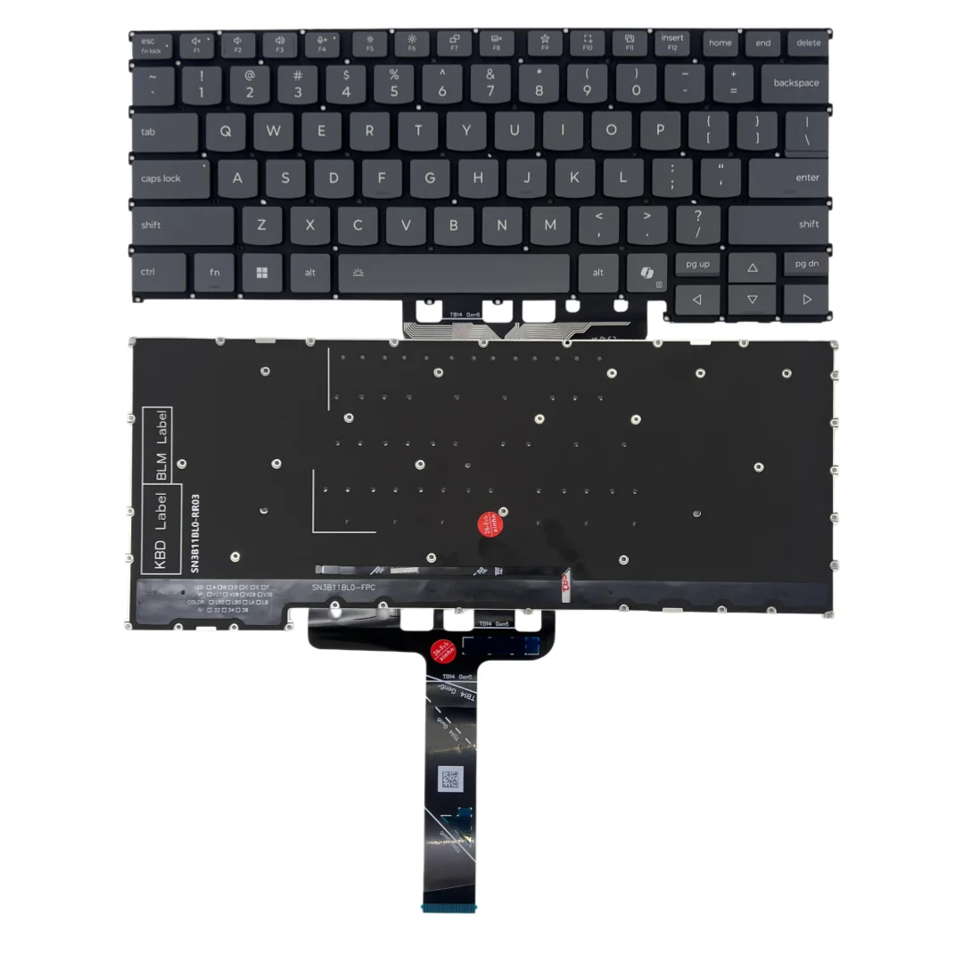14 G6 US backlit keyboard for Lenovo Thinkbook 14 G6 14 G6 ABP 14 G6 with Gray AI Key laptop Keyboardey