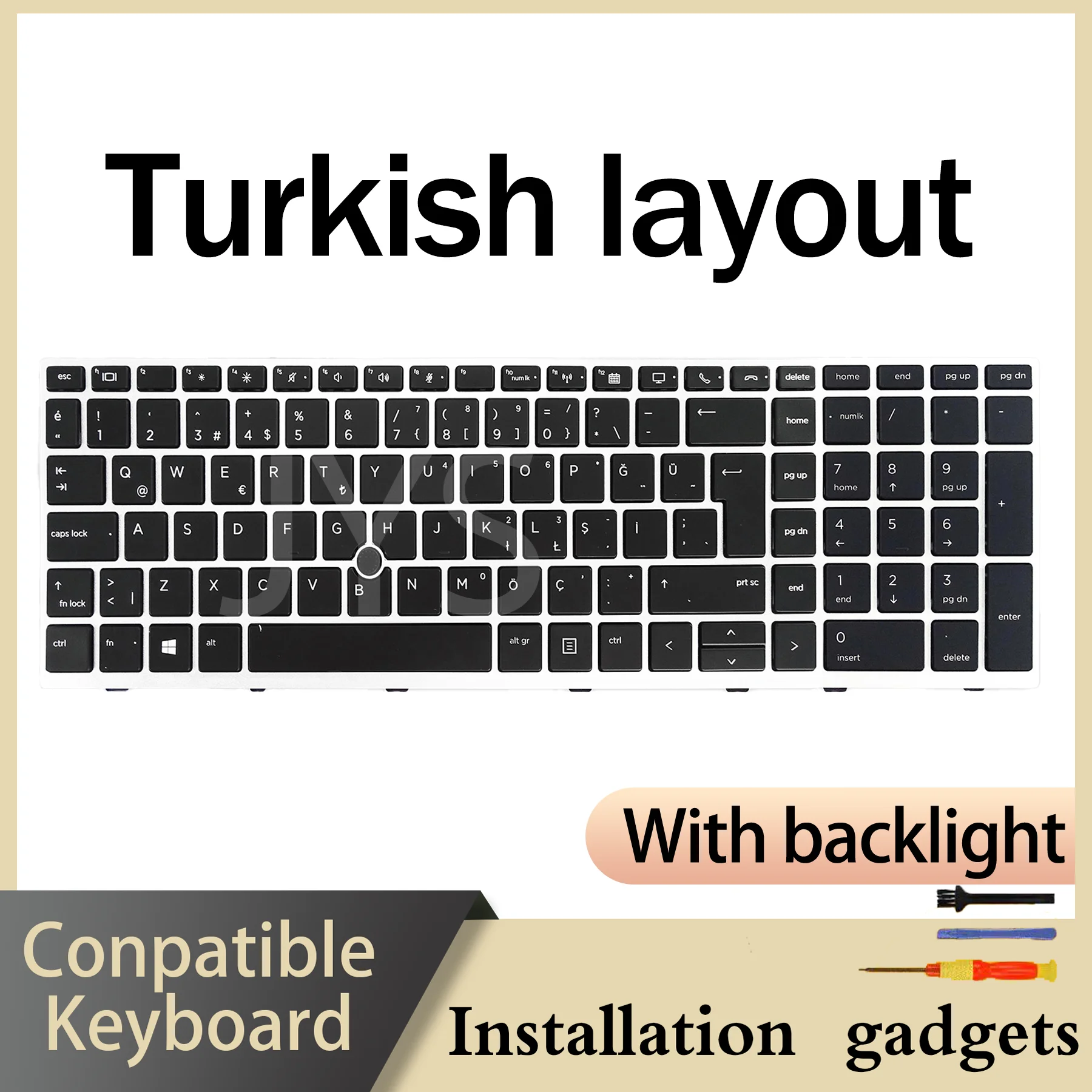 for HP EliteBook 855 Gen5/855 Gen6/ 850 Gen5/850 Gen6 /750 Gen5/ 755 Gen5 /Zbook15U Gen5 Gen6 backlit keyboard SI TR UK US