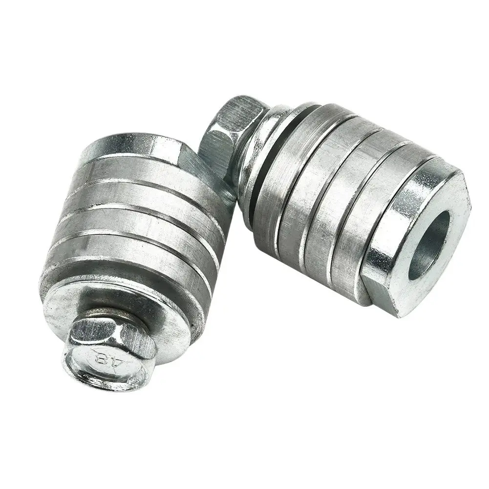 Imagem -06 - Angle Grinder Grooving Machine Adapter Kit de Conversão Flange Metal Lock Nuts Slotting 125 150 tipo M14 M10