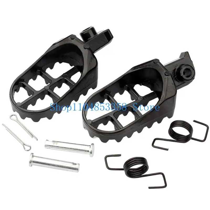 

652F 2Pcs Motorcycle Foot Pegs Footpeg Pedals for 50 70 90 110 125cc Taotao PW50