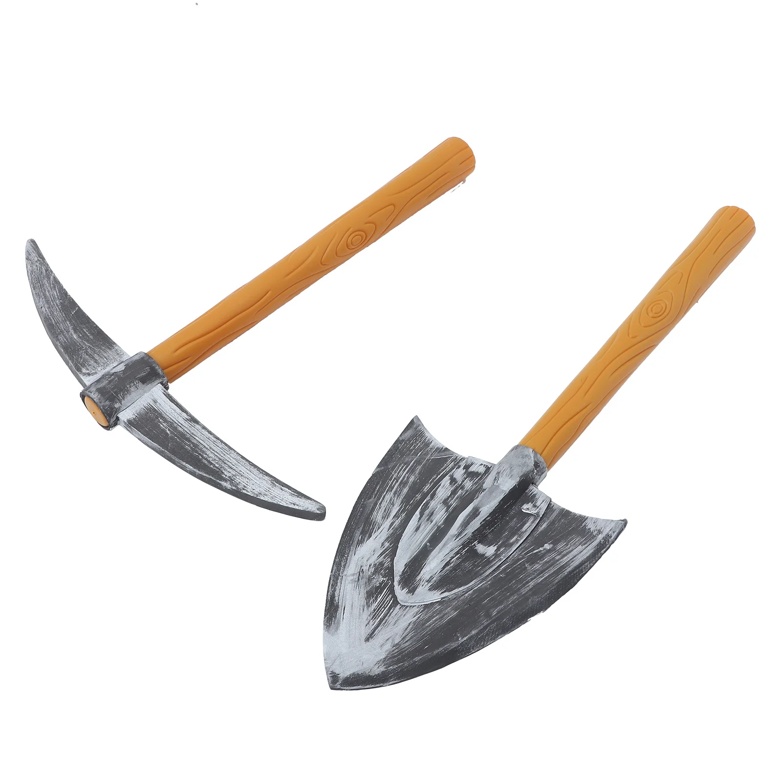 2Pcs Spitzhacke Spaten Prop Kreative Design Party Favor Supplies Simulation Dekorative Photo Booth Spitzhacke Spaten Verschönerung