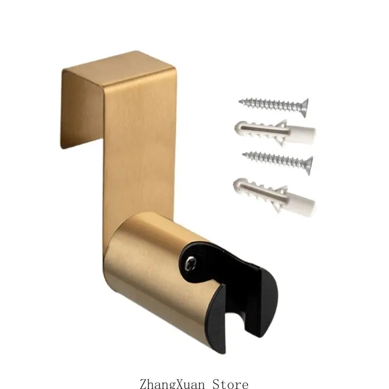 Toilet Bathroom Attachment Hanging Bracket Bidet Sprayer Holder Hook Hanger Toilet Show Head Hanger Easy to Install 3XUF