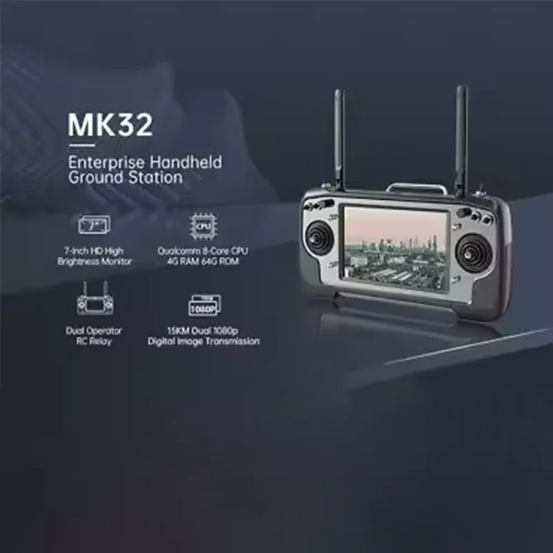 SIYI MK32 Enterprise Handheld Ground Station FPV Drone Plane Smart Controller RC