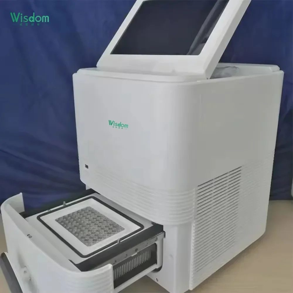 Q2000 سلسلة القنوات الحقيقية المعدات الطبية مختبر نظام Pcr اختبار سريع في الوقت الحقيقي PCR الرقمي