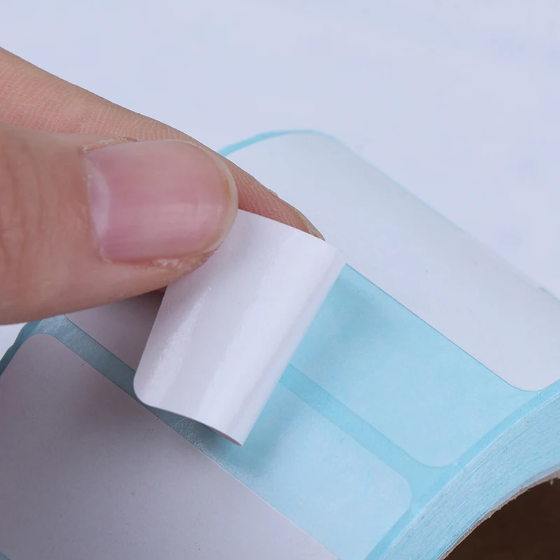 New 700pcs/Roll Adhesive Thermal Label Supermarket Price Blank Label Direct Print