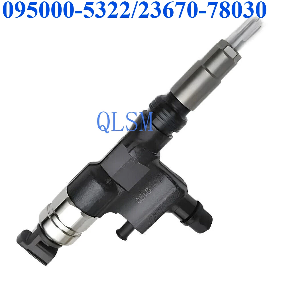 

Accessories Fuel Injector 095000-5322 23670-78030 For Hino DUTRO N04C Toyota -