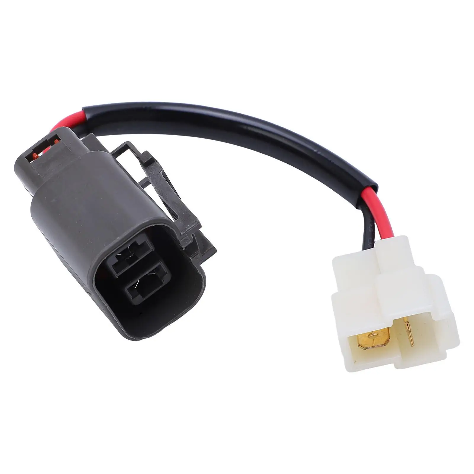

Alternator Pigtail Connector Harness Heatproof Antiaging Stable Performance 2 Pin Alternator Plug Harness ABS for car