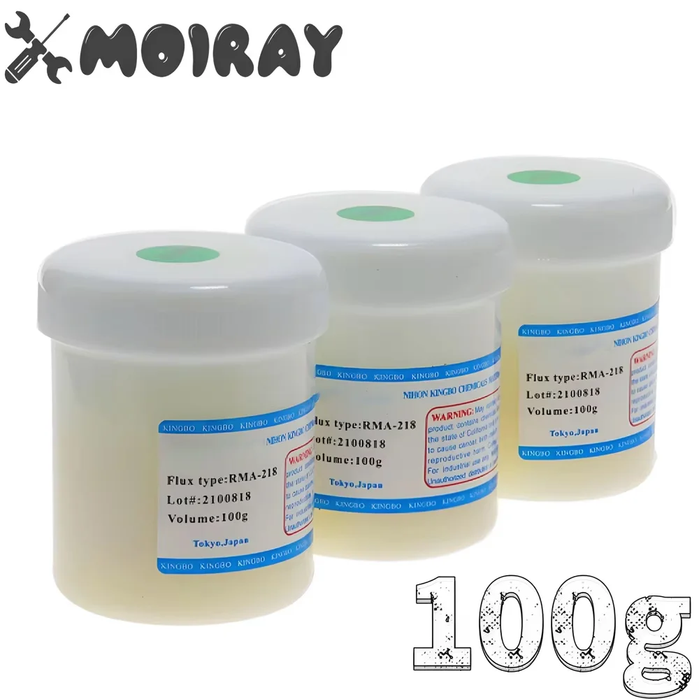 Image of Kingb RMA 218 NC 559 Flussmittelzinn Elektronische Schweißlötpaste Smd Löten Schweißflussmittel Werkzeuge für mobiles Reballing Universal