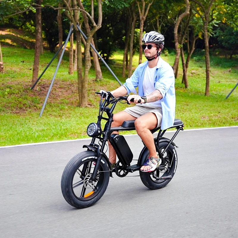 V8 PRO OEM ODM Sospensione completa Mountain Ebike 48V 500W 15AH Bicicletta elettrica veloce da città E Bike