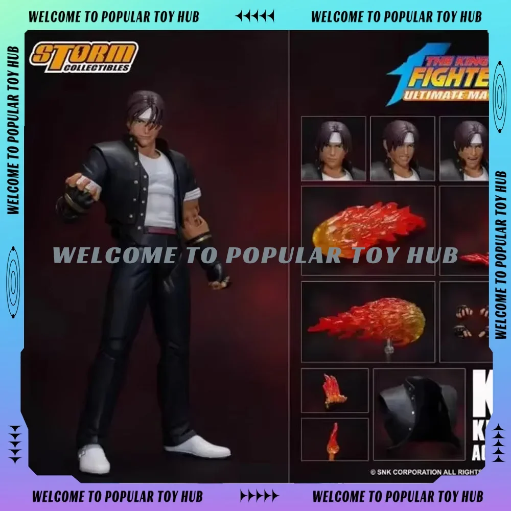 New KOF Storm Toys King of Fighters 98 Kyo Kusanagi Action Figures Iori Yagami Figurine Model Custom Collection Decoration Gifts