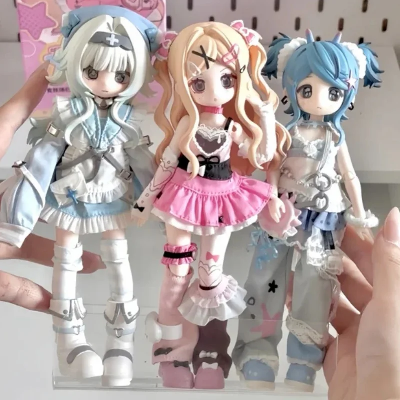 Freedom 2nd Gen Pets Competition Series 1/8 Bjd Articulated Figure Blind Box Anime Figure Collectible Doll Desk Decor Toy
