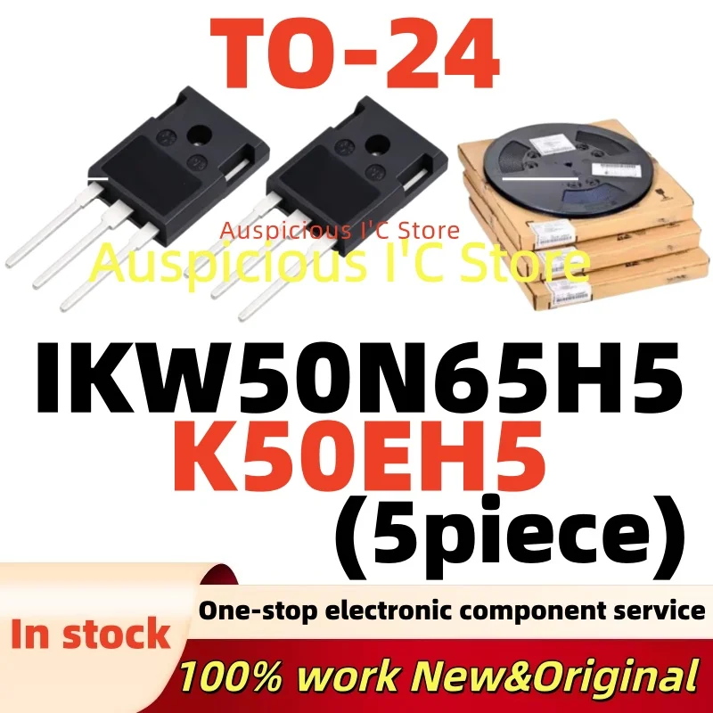 (5pcs) IKW50N65H5 K50EH5 TO-247