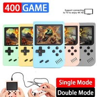Portable Mini Handheld Video Game Console 8-Bit 3.0 Inch Colorful LCD Player 14 Years Kids Gift Built-in 400 Classic Retro Games
