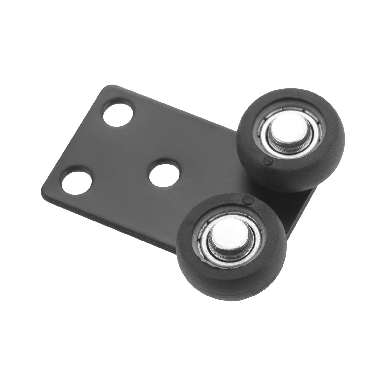 2PCS 42*38*12mm Sliding Door Roller Noise Reducing For Wardrobe Closet Cabinet Storage Sliding Furniture Quick Installation