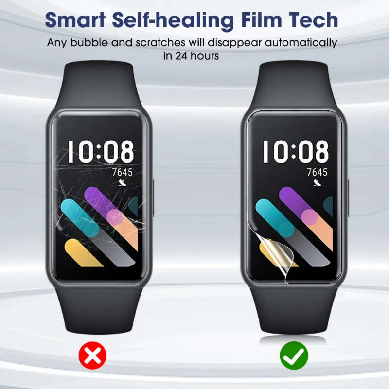 1-5pcs Soft Hydrogel Screen Protector For Huawei Band 8 7 6 Pro Full Cover Protector for Honor Band 5 4 3 Smart Band Accessories