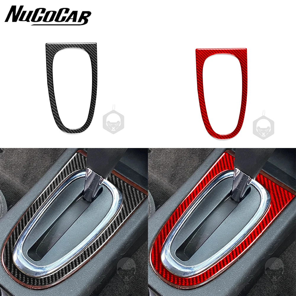 For Chevrolet Impala 2006-2013 Carbon Fiber Transmission Shift Bezel Decorative Sticker Car Interior Accessories Sticker