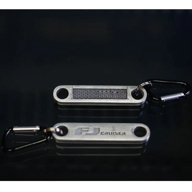 2007~2020 2 Buttons 3 Buttons Key Case Silica Gel For Toyota FJ Cruiser Key Chain Metal Key Ring Modification Accessories