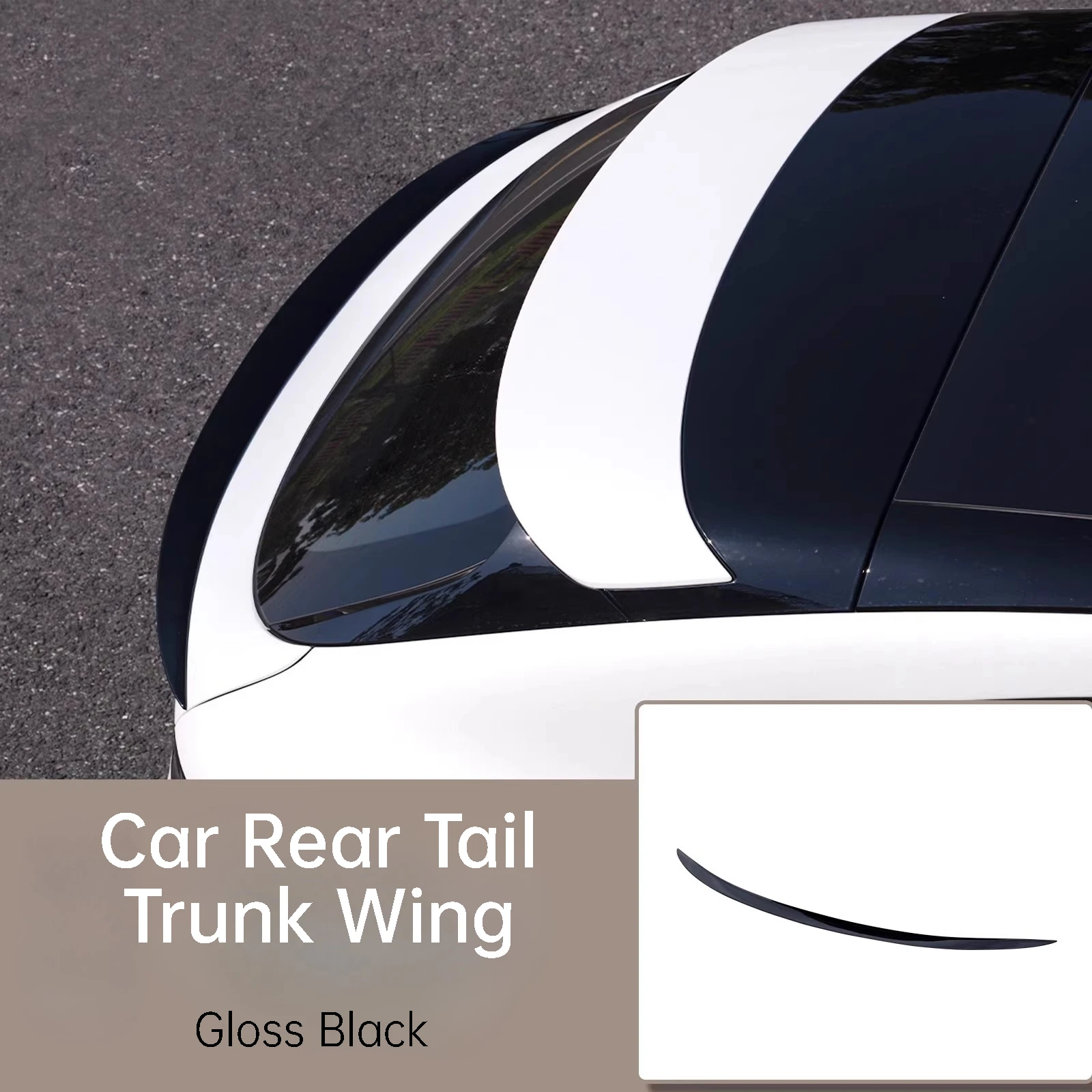 Voor Xpeng G6 2025 Auto Achterlichten Kofferbak Vleugel Spoiler Midden Vleugel Exterieur Accessoires