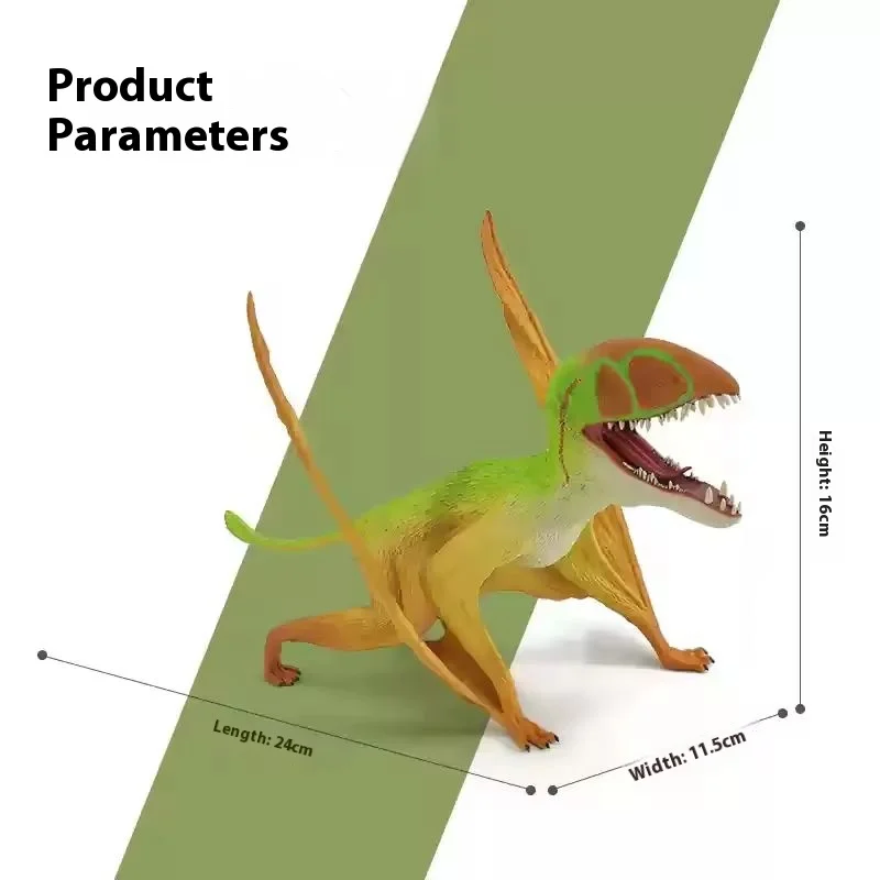 Figurka kolekcjonerska Dimorphodon Buckland 1:4, wersja naukowa i artystyczna, ozdoby, niespodzianka, prezent świąteczny dla przyjaciół.