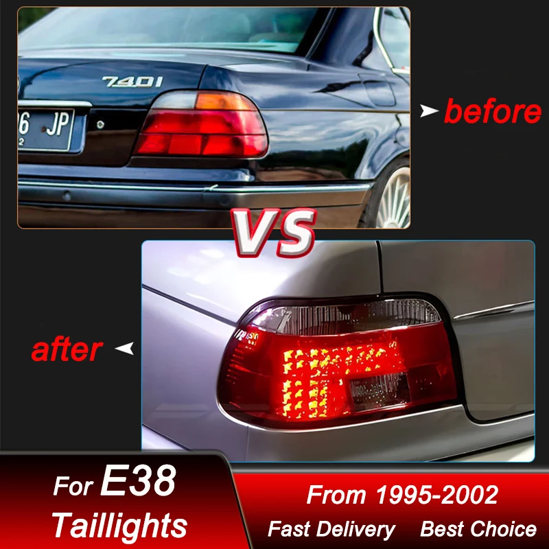 Car styling Tail Lights For BMW 7 series E38 740i 1995-2002 new