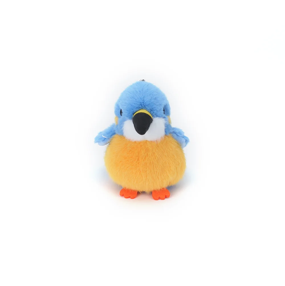 Net Red Cute Cute Sparrow Bird Parrot Hanging Plush Toy Chickadee Doll Doll