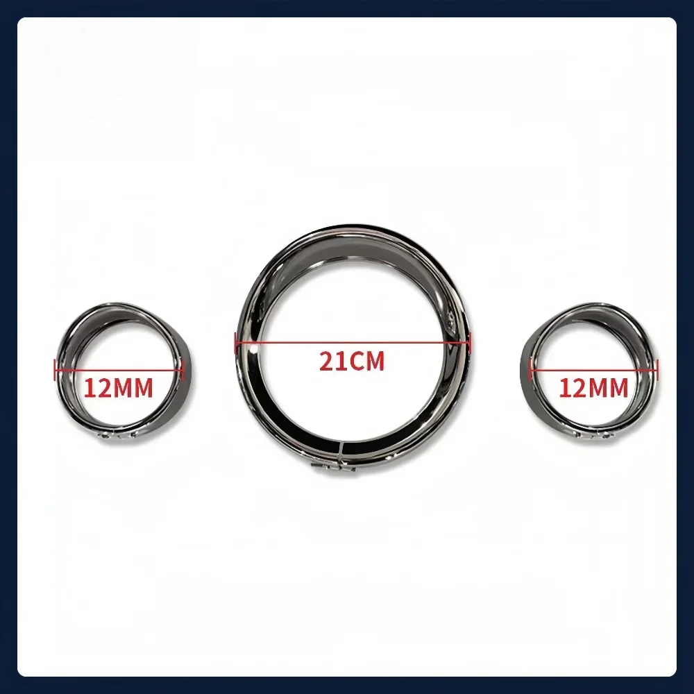 مناسبة للدراجات النارية مقاس 7/4.5 بوصة مع غطاء حماية المصباح الأمامي Hat Brim Lifan V16/Plus