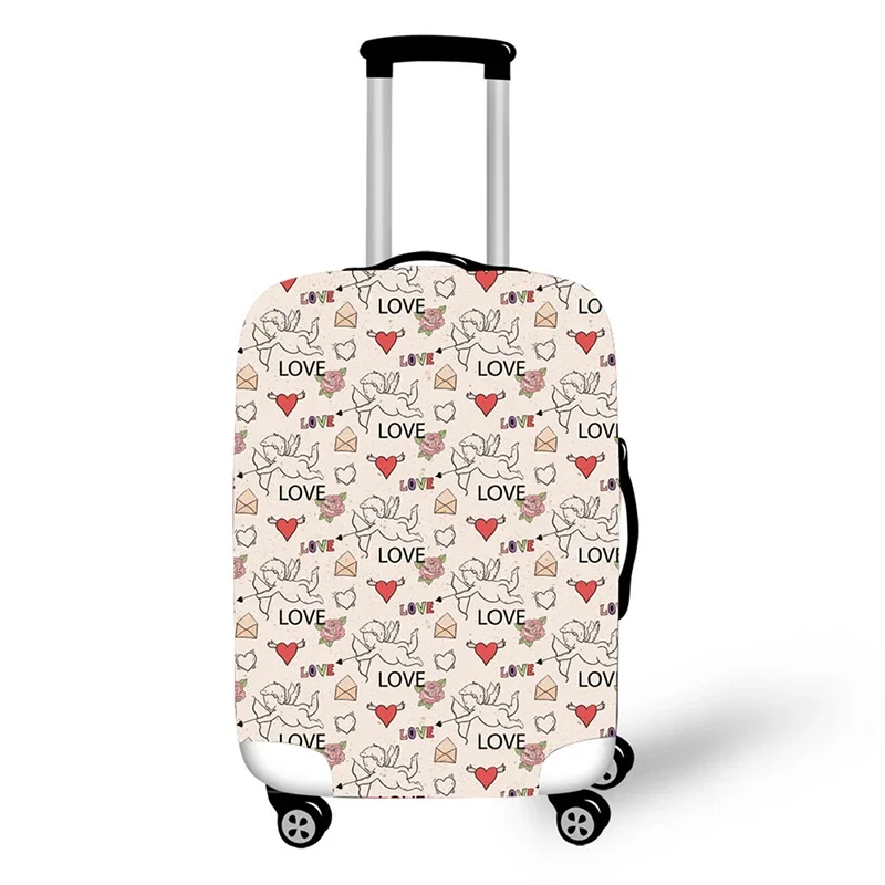 3D Beautiful and Nice Rules Pattern Print Travel Luggage Suitcase Protective  Cover Stretch Portable Luggage Covers