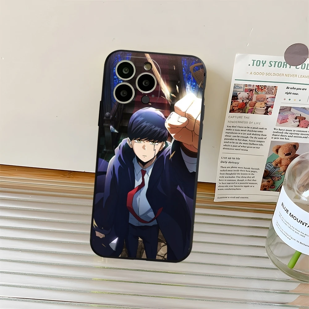 Mashle Magic And Muscles Phone Case Fundas For Iphone 13 17 11 15ProMax 14 12 16 Pro Xs Max Mini Xr X Plus Coque view 6