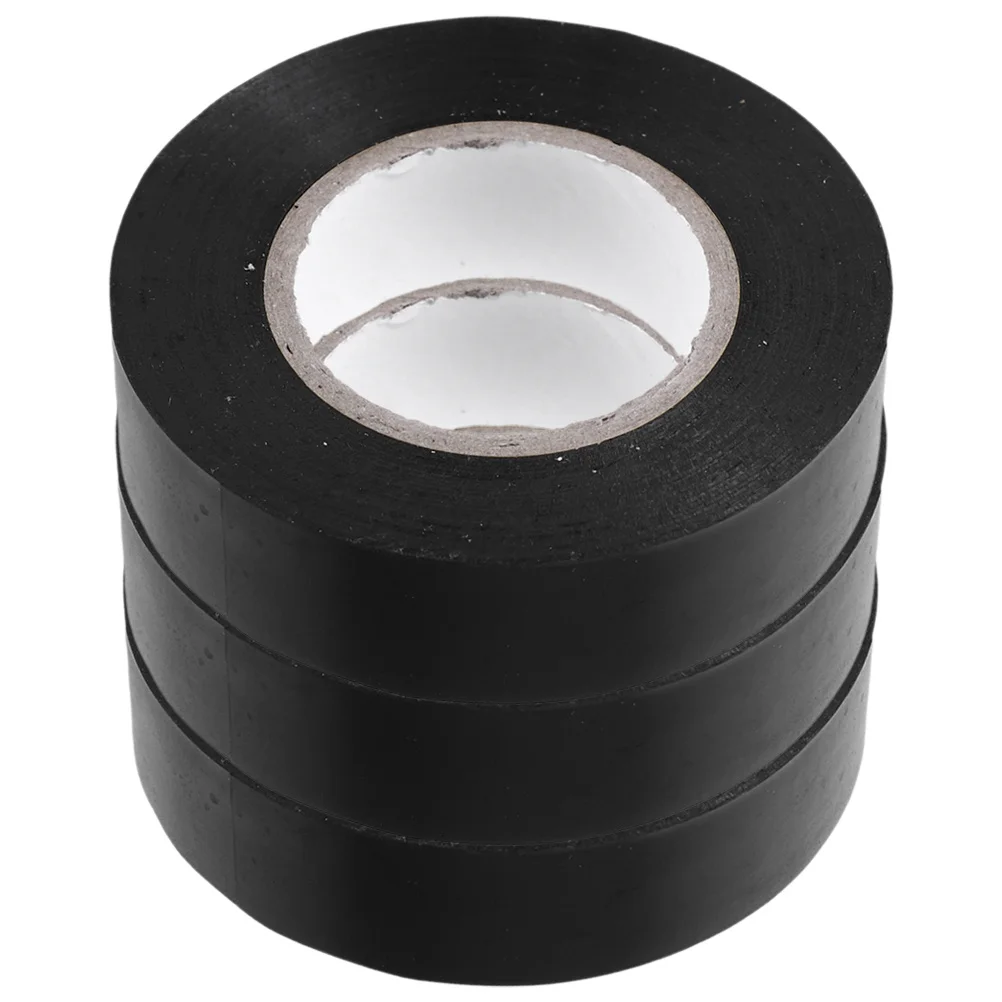 

3 Rolls 10M Electrician Tape Insulation Heat Resistant Wiring Protection High Temp Electrical Tape For Automotive Indoor Outdoor