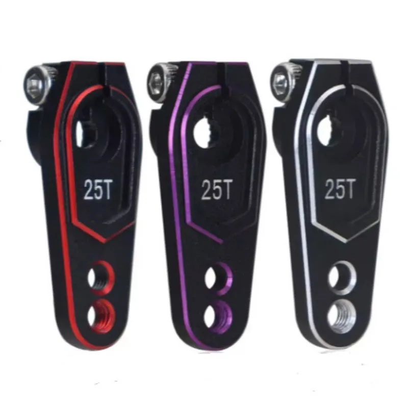 1 шт. металлический 25 т сервопривод рулевой рожок для 1/10 радиоуправляемого гусеничного автомобиля